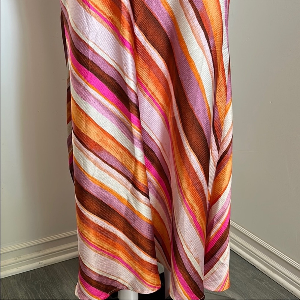 Striped Multicolor Maxi Dress - Picture 6 of 9